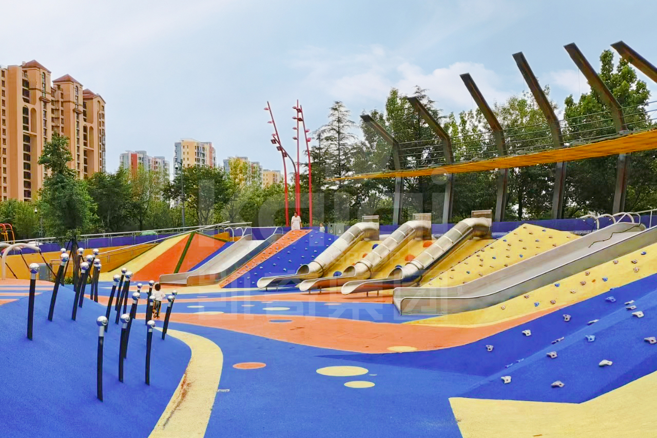 膠州三里河兒童樂園 | 置身生態綠廊，開啟游樂之旅